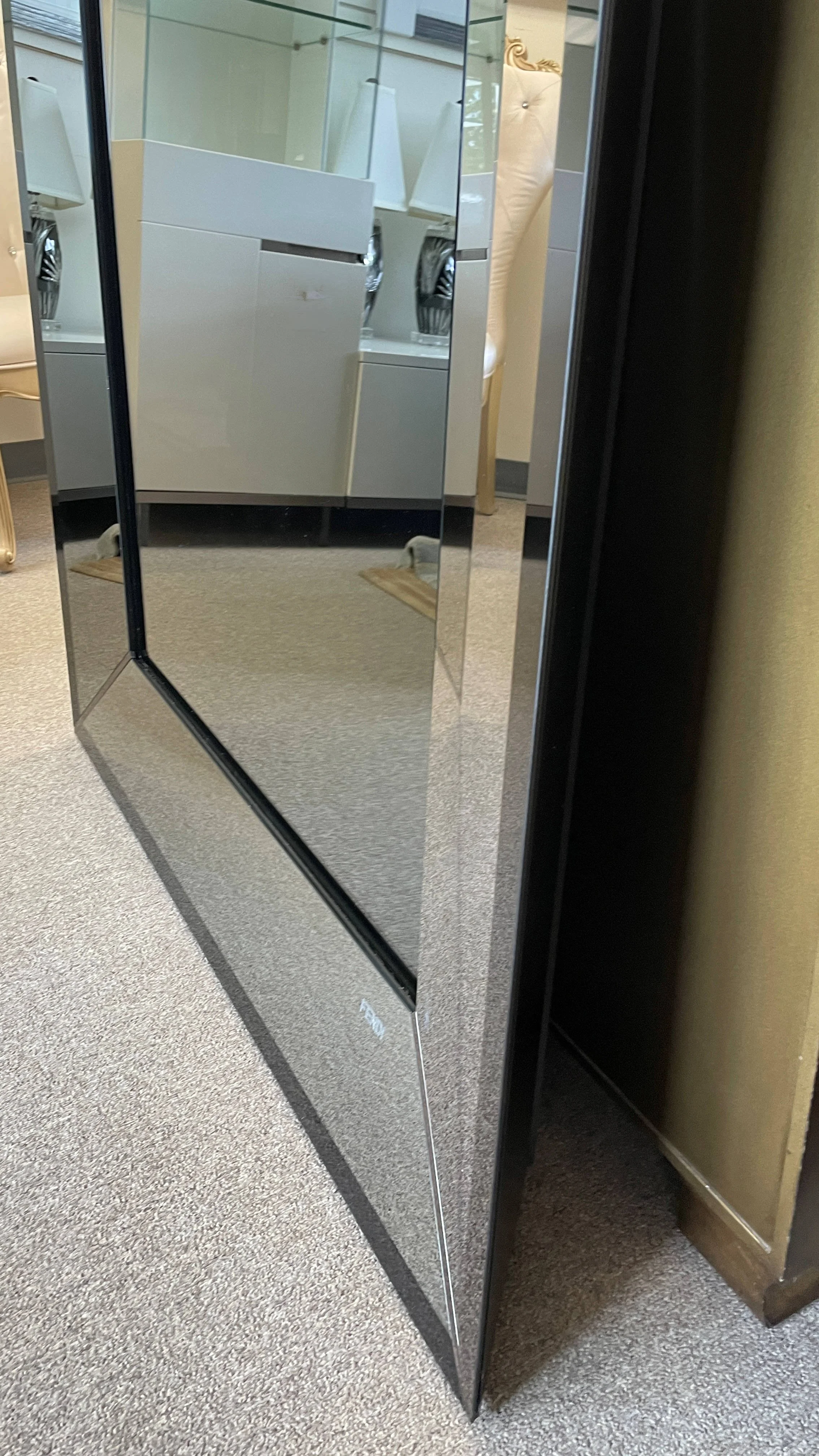 Encore Furniture Gallery-Signed Fendi Casa Large Leaning Floor Mirror